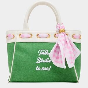 Golf Purse - nwt - Betsey Johnson - Talk Birdie to me